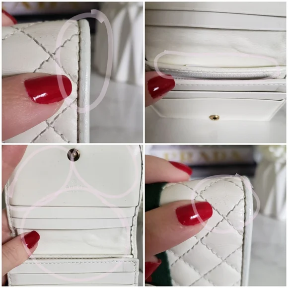 Authentic Pre-owned Gucci Quilted Trapuntata Compact Wallet - Picture 10 of 14